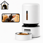Auto Cat Feeder with 1080P HD Night Vision and 2-Way Audio - zency360.com ™️