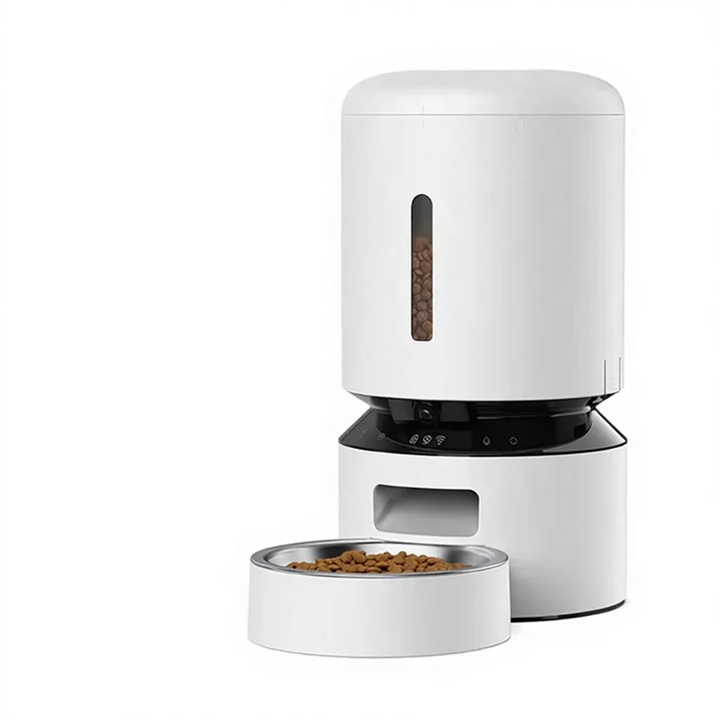 Auto Cat Feeder with 1080P HD Night Vision and 2-Way Audio - zency360.com ™️