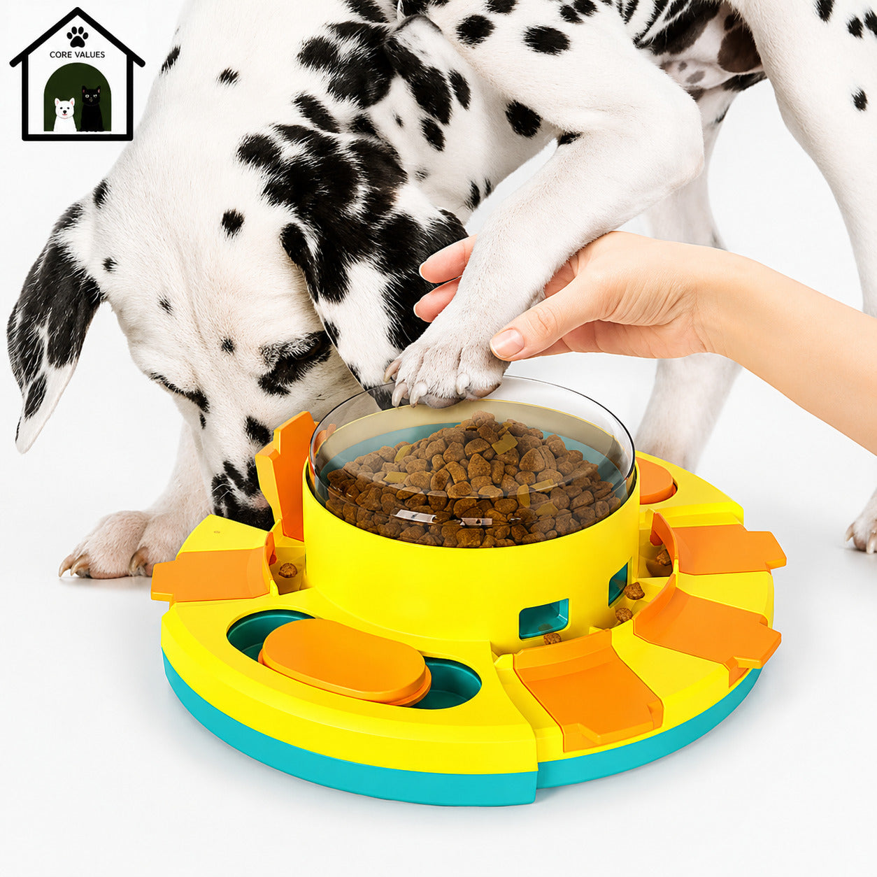 Interactive Dog Toys for Training Slow Eat Puzzle Toy Funny Feeding Dispenser Intelligence Toy Slow Feeder Aid Digestion
