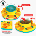 Interactive Dog Toys for Training Slow Eat Puzzle Toy Funny Feeding Dispenser Intelligence Toy Slow Feeder Aid Digestion